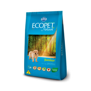 Ração Farmina Ecopet Natural Junior para Cães Filhotes de Raças Médias e Grandes (COD.7265)