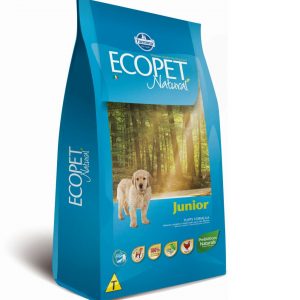 Ração Farmina Ecopet Natural Junior para Cães Filhotes de Raças Médias e Grandes (COD.7265)