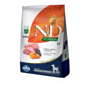 Ração Farmina N&D Pumpkin Cordeiro para Cães Adultos de Raças Médias (COD.9674)