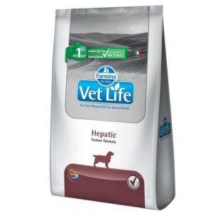 Ração Farmina Vet Life Natural Hepatic para Cães com Insuficiência Hepática (COD.9885)