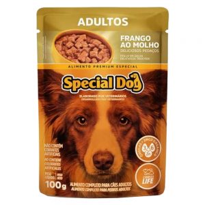 Ração Úmida Special Dog Sachê Frango para Cães Adultos (COD.368)