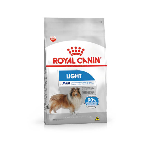 Ração Royal Canin Maxi Light para Cães Adultos ou Idosos obesos de Raças Grandes - 15 Kg (1772)