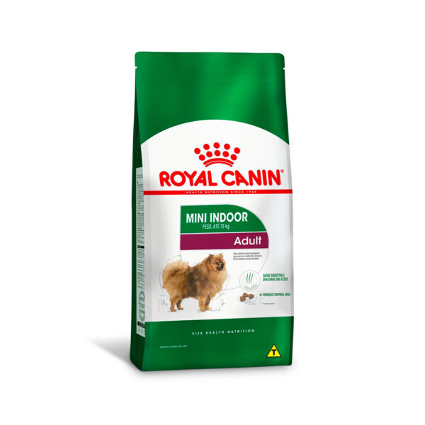 Ração Royal Canin Mini Indoor Adult para Cães Adultos de Raças Pequenas com 10 Meses ou mais (COD.9)