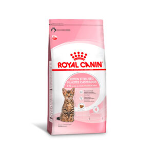 Ração Royal Canin Feline Health Nutrition Kitten Sterilised para Gatos Filhotes Castrados de 6 a 12 meses (11648)