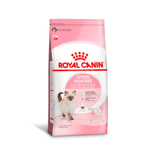 Ração Royal Canin Kitten para Gatos Filhotes com até 12 meses de Idade (8867)