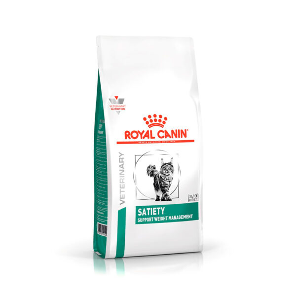 Ração Royal Canin Feline Veterinary Diet Satiety para Gatos Obesos (COD.5277)