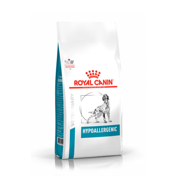 Ração Royal Canin Canine Veterinary Diet Hypoallergenic para Cães Adultos com Alergias (COD.366)