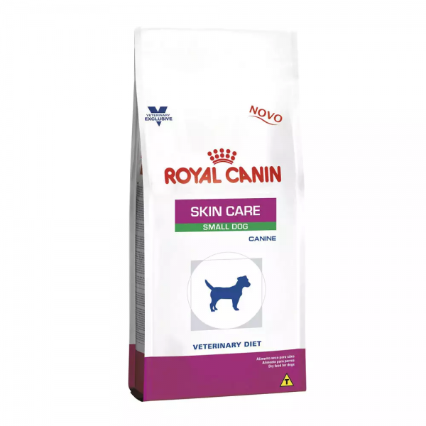 Ração Royal Canin Canine Veterinary Diet Skin Care Small Dog para Cães com Doenças de Pele (COD.2124)