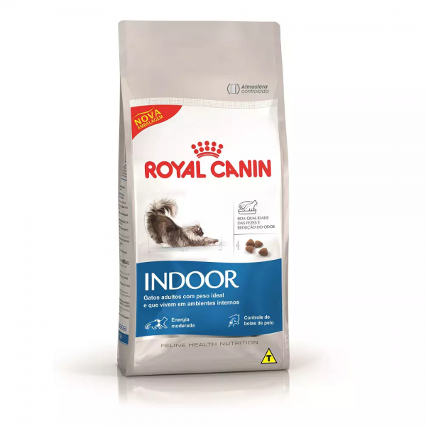 Ração Royal Canin Cat Indoor para Gatos Adultos (COD.290)