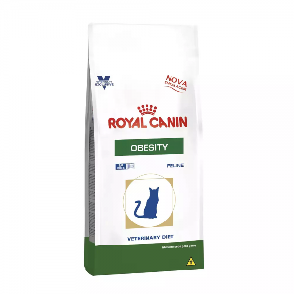 Ração Royal Canin Feline Veterinary Diet Obesity para Gatos Obesos (COD.439)
