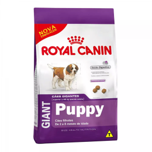 Ração Royal Canin Giant Puppy para Filhotes de Cães Gigantes de 2 a 8 Meses de Idade - 15 Kg (COD.46)