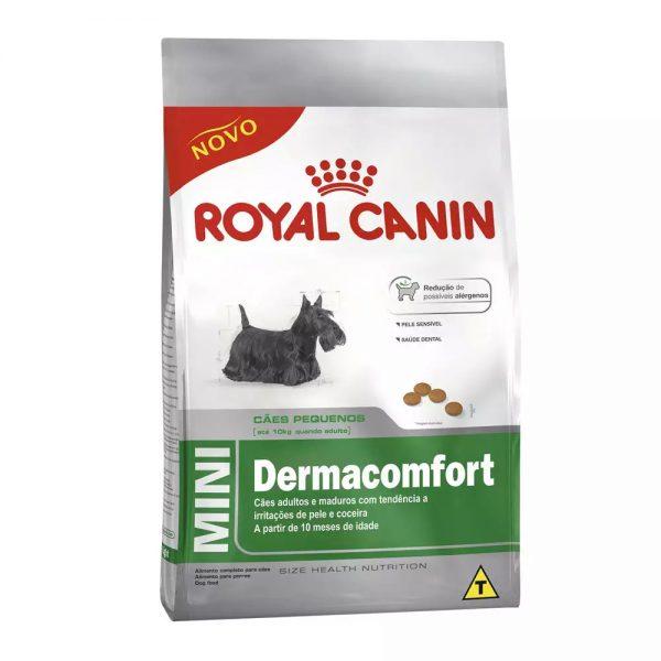 Ração Royal Canin Mini Dermacomfort para Cães Adultos ou Idosos de Raças Pequenas COD.4373