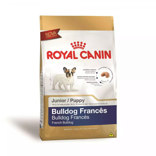 Ração Seca Royal Canin Puppy Bulldog Francês para Cães Filhotes (11518)