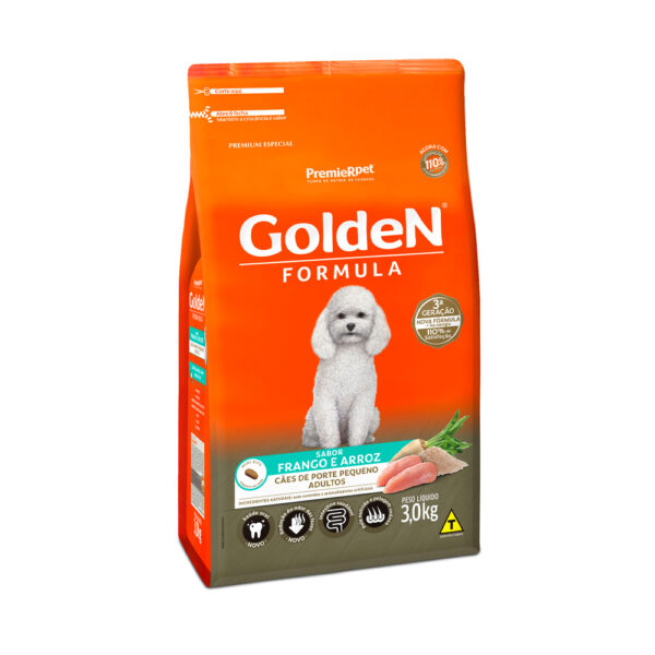 Ração Premier Golden Formula Cães Adultos Frango e Arroz Mini Bits (3006046)