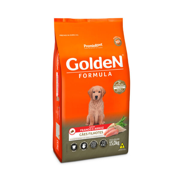 Ração Premier Golden Formula Cães Filhotes Frango e Arroz (3007005)