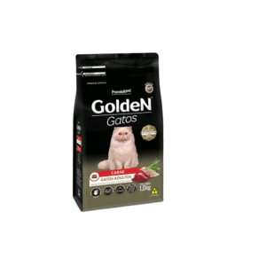 Ração Golden Gatos Adultos Carne (3024022)