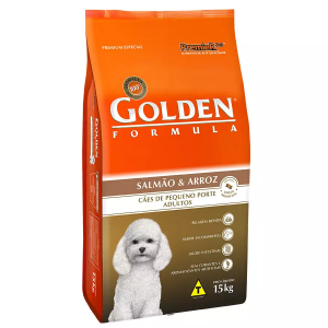 Ração Premier Golden Formula Mini Bits Salmão e Arroz para Cães Adultos de Raças Pequenas (COD.3006042)