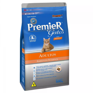 Ração Premier Pet Gatos Ambientes Internos Adultos Frango (3014043)
