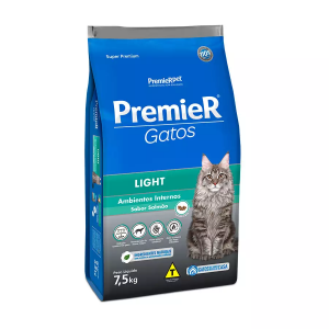 Ração Premier Pet Gatos Ambientes Internos Light (COD.3014024)