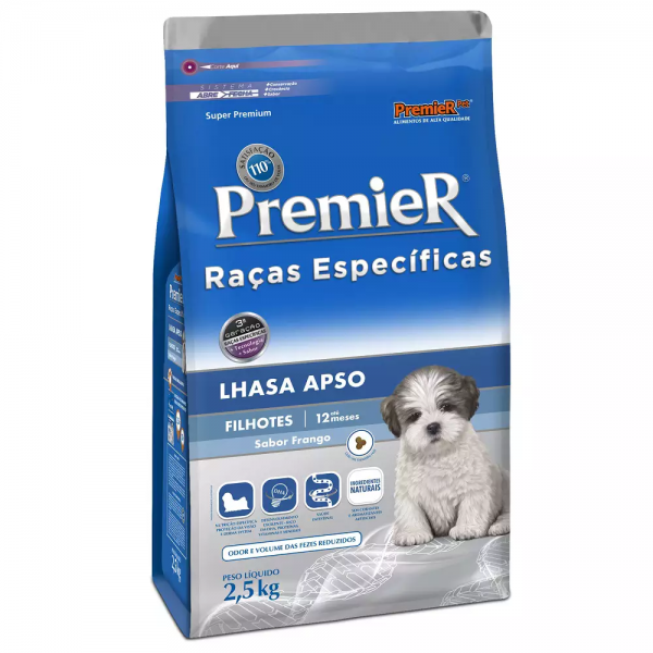Ração Premier Pet para Cães Filhotes de Raças Específicas Lhasa Apso (3005145)