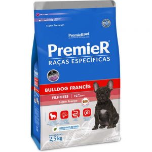Ração Seca Premier Pet Raças Específicas Bulldog Francês para Cães Filhotes (3005202)