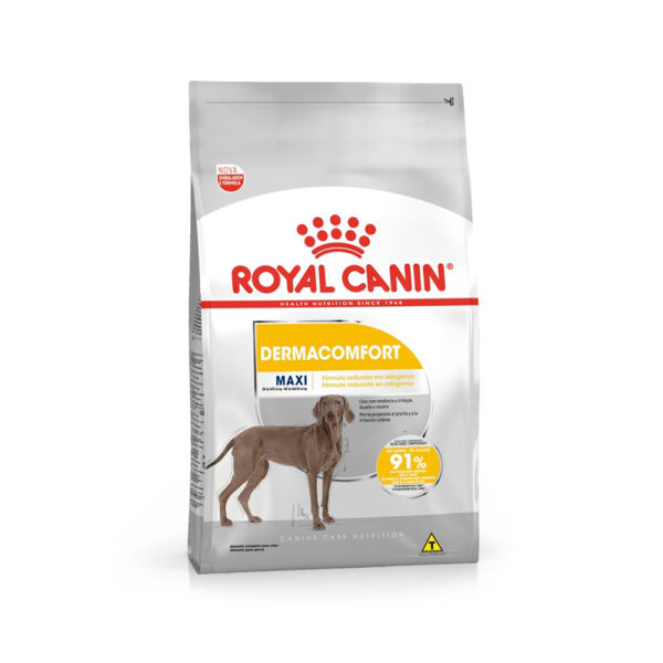 Ração Royal Canin Maxi Dermacomfort para Cães Adultos e Idosos de Raças Grandes (COD.1772)