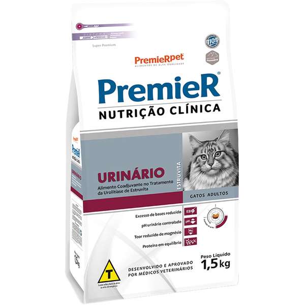 Ração Premier Nutrição Clínica Urinário para Gatos (3027021)