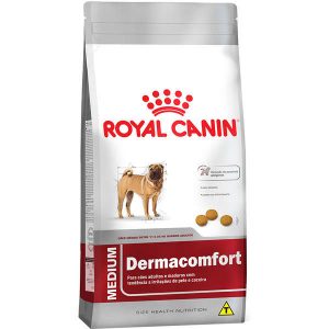Ração Royal Canin Medium Dermacomfort para Cães Adultos ou Idosos de Raças Médias (COD.1773)