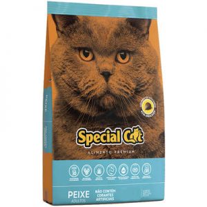 Ração Special Cat Premium Peixe para Gatos Adultos (COD.493)