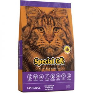 Ração Special Cat Premium para Gatos Adultos Castrados (COD.386)