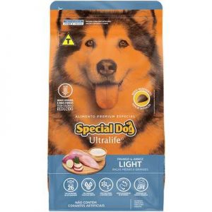 Ração Special Dog Ultralife Light para Cães de Raças Médias e Grandes (COD.357)