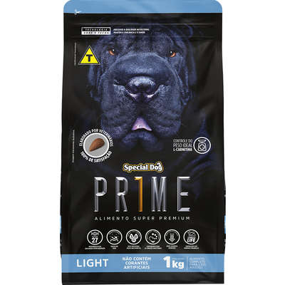 Ração Special Dog Prime Light para Cães Adultos (COD.54)