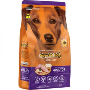 Ração Special Dog Ultralife Frango e Arroz para Cães Adultos Raças Pequenas (COD.359)