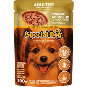 Ração Úmida Special Dog Sachê Frango para Cães Raças Pequenas (COD.370)