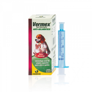 Vermex Anti-Helmíntico 20ml Sabor Morango (COD.31)