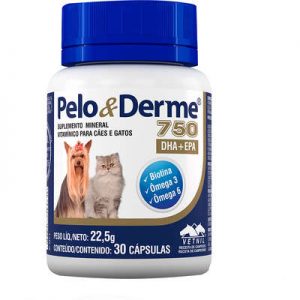 Suplemento Vetnil Pelo & Derme DHA + EPA 750 (COD.46)