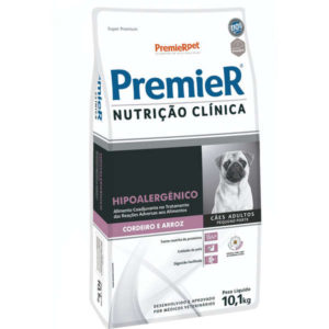 Ração Premier Nutrição Clínica Hipoalergênico Cordeiro e Arroz para Cães Adultos Pequeno Porte