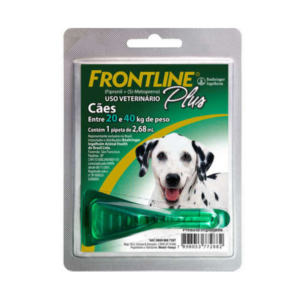 Frontline Plus Cães 20-40kg Com 1 Pipeta