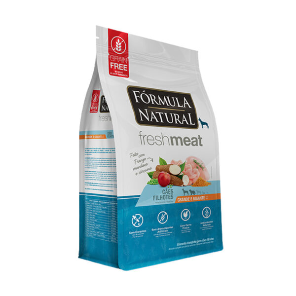 Fórmula Natural Freshmeat Cães Filhotes De Raças Grandes