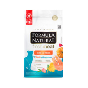 Fórmula Natural Freshmeat Gatos Castrados Sabor Salmão