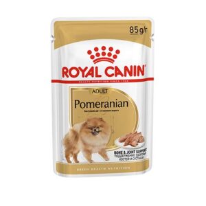 Ração Úmida Royal Canin Pomeranian para Cães Adultos 85g