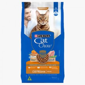Ração Cat Chow para Gatos Castrado Sabor Peixe 10kg