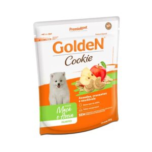 Petisco Golden Cookie para Cães Filhotes Sabor Maçã e Aveia 350g