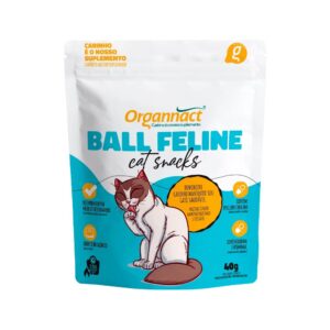 Suplemento Organnact Ball Feline Cat Snacks para Gatos 40 g