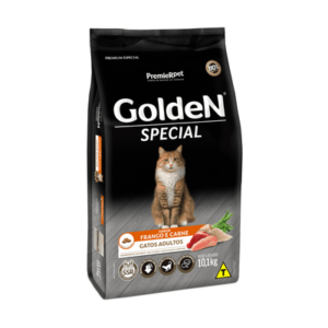 Ração Golden Special para Gatos Adulto Sabor Frango e Carne