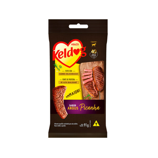 Petisco KELDOG sabor Picanha 91g