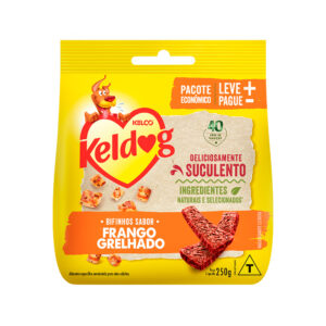 Petisco Keldog sabor Frango Grelhado  250g