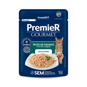 Sachê Premier Gato Castrado Peito de Frango 70g