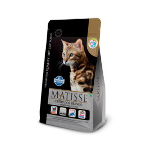 Ração Farmina Matisse para Gatos Adultos Castrados Sabor Frango