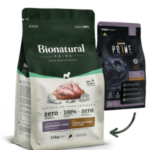 Bionatural Prime Light/Castrados Raça Pequena Frango